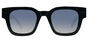Jordan - T47 Noir brillant Extérieur branche translucide Degradé bleu rose
