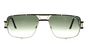 9034 - T60 Or Marron Light Green Gradient Lens