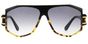 163/3 - T59 Noir ecailles or Grey Gradient Lens