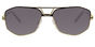 9073 - T61 Noir Or Black Gold Grey Gradient Lens
