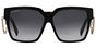 DQ167 - T60 Black Grey Gradient Lens