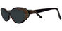 4176 Grace Strass - T52 Aubergine Vert