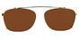 J43 Clip On - T50 Or Brown