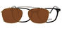 J43 Clip On - T50 Or Brown