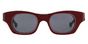 Mose - T40 Red on Black Matte Blue Lenses