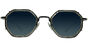 Koumal 53 - T49 Cristal brun/or blanc brillant Bleu 