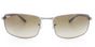 RB3498 - T61 Gun Metal Brown Gradient Lens