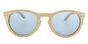 La Une Bamboo Natural Blue Light Grey Lens
