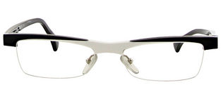 Alain Mikli A0205 - T49 Noir Blanc 