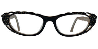 Iconic Original. Paty - T50 Noir / strass or 