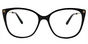 Osha - T51 C6 Black/Glossy Gold Clear Lens