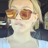 Hilary Duff Dior